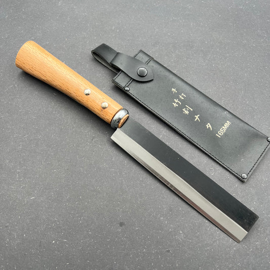 Hatched 165mm double bevel carbon