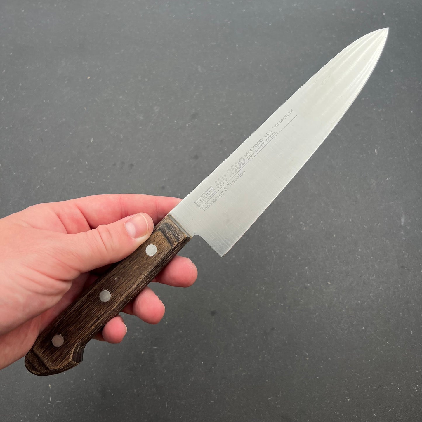 Gyuto 185mm rustfri
