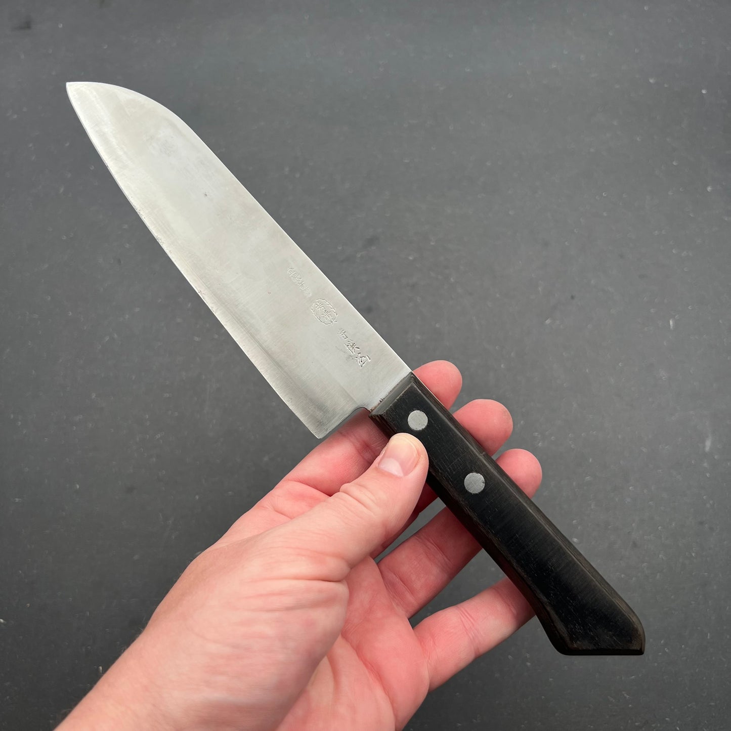 Santoku 170mm rustfri