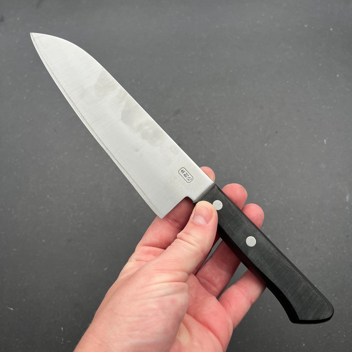 Santoku 170mm carbonkerne