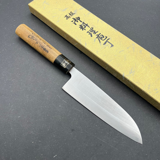 Santoku 170mm Carbon