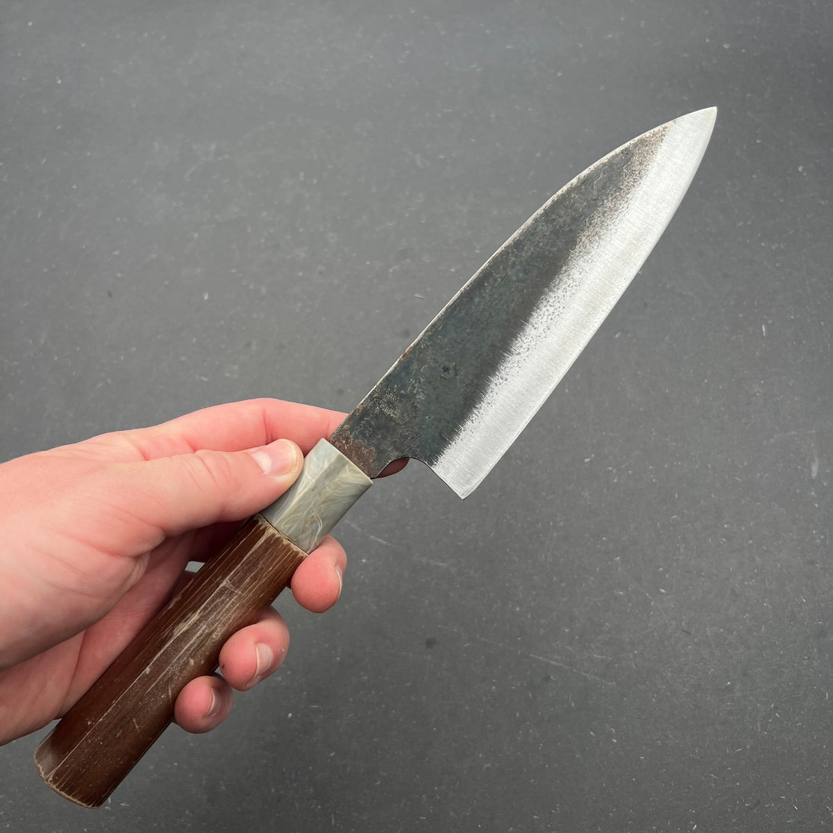 Santoku 160mm carbon