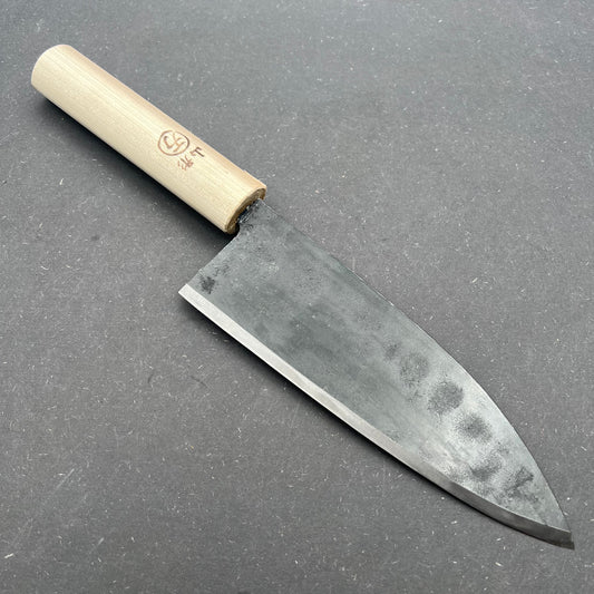 Yamagata Funayuki (Single bevel Santoku) 195mm carbon