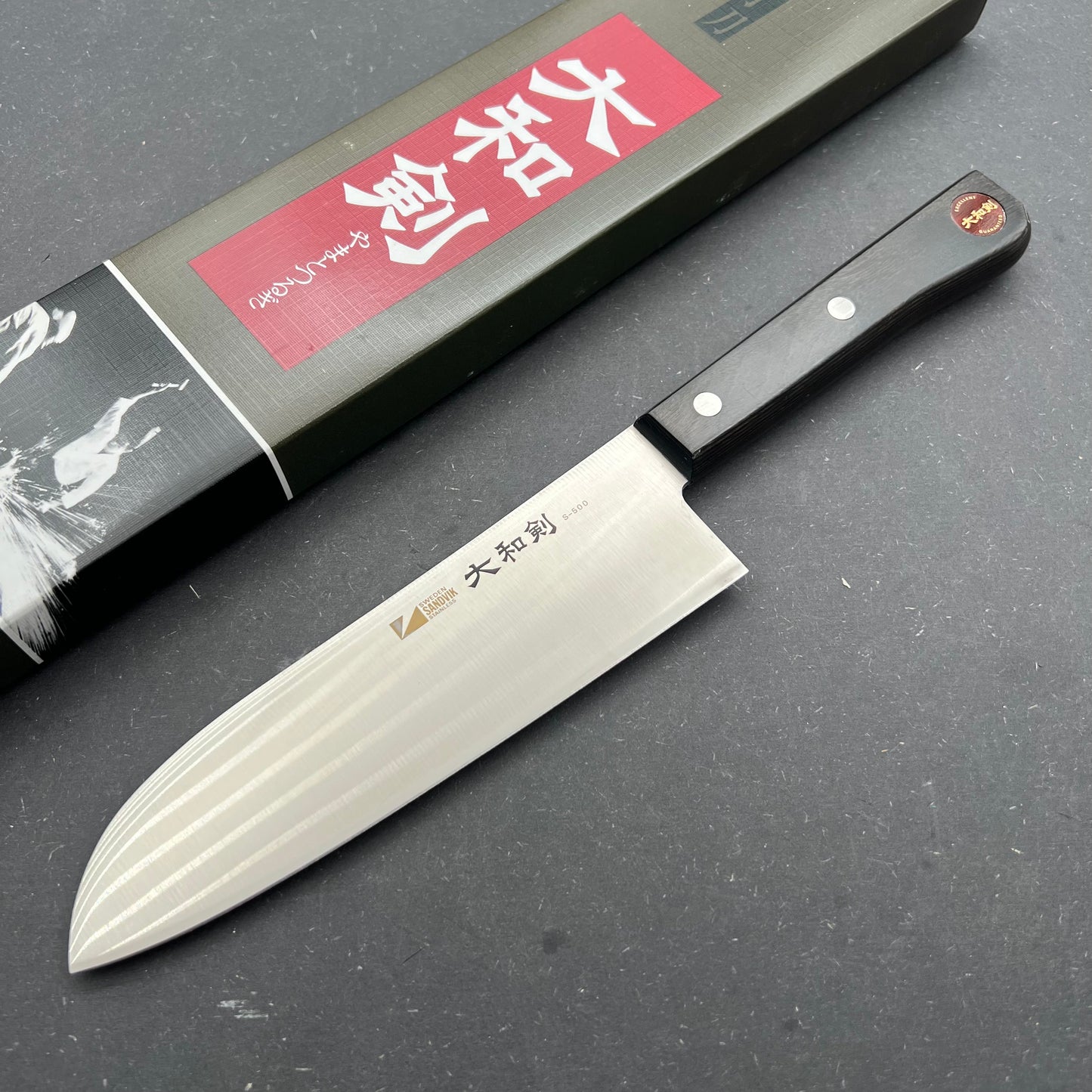 Yamato Ken Santoku 170mm rustfri