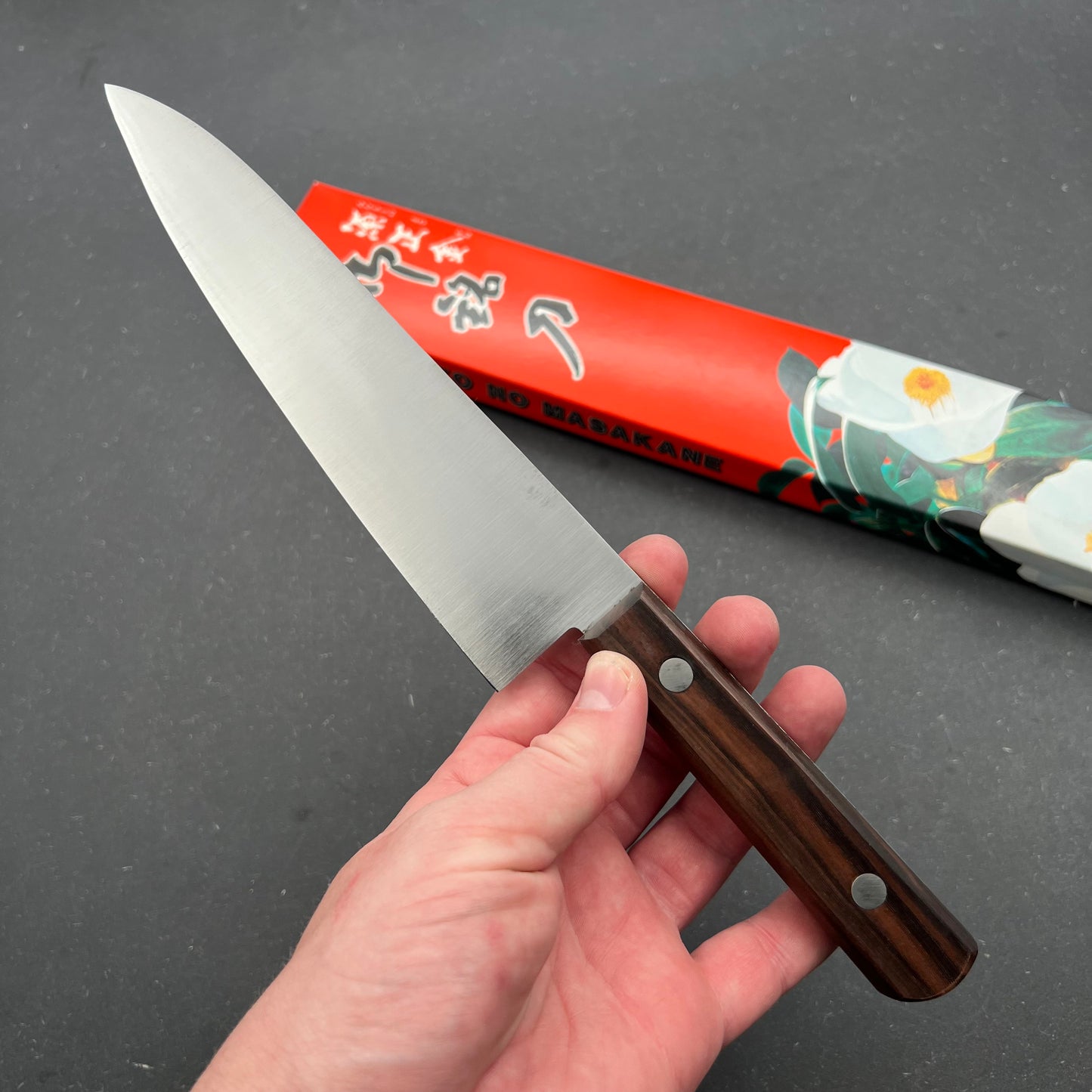 Minamoto no Masakane Gyuto 200mm carbon