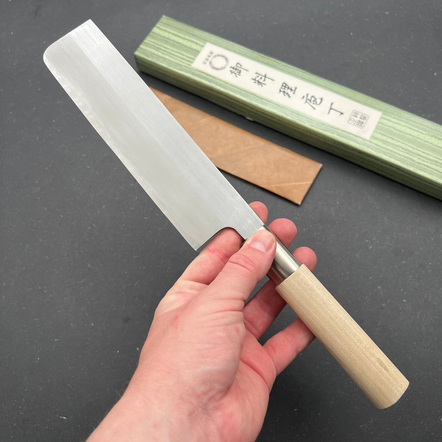 Sakai Nakiri 180mm carbon