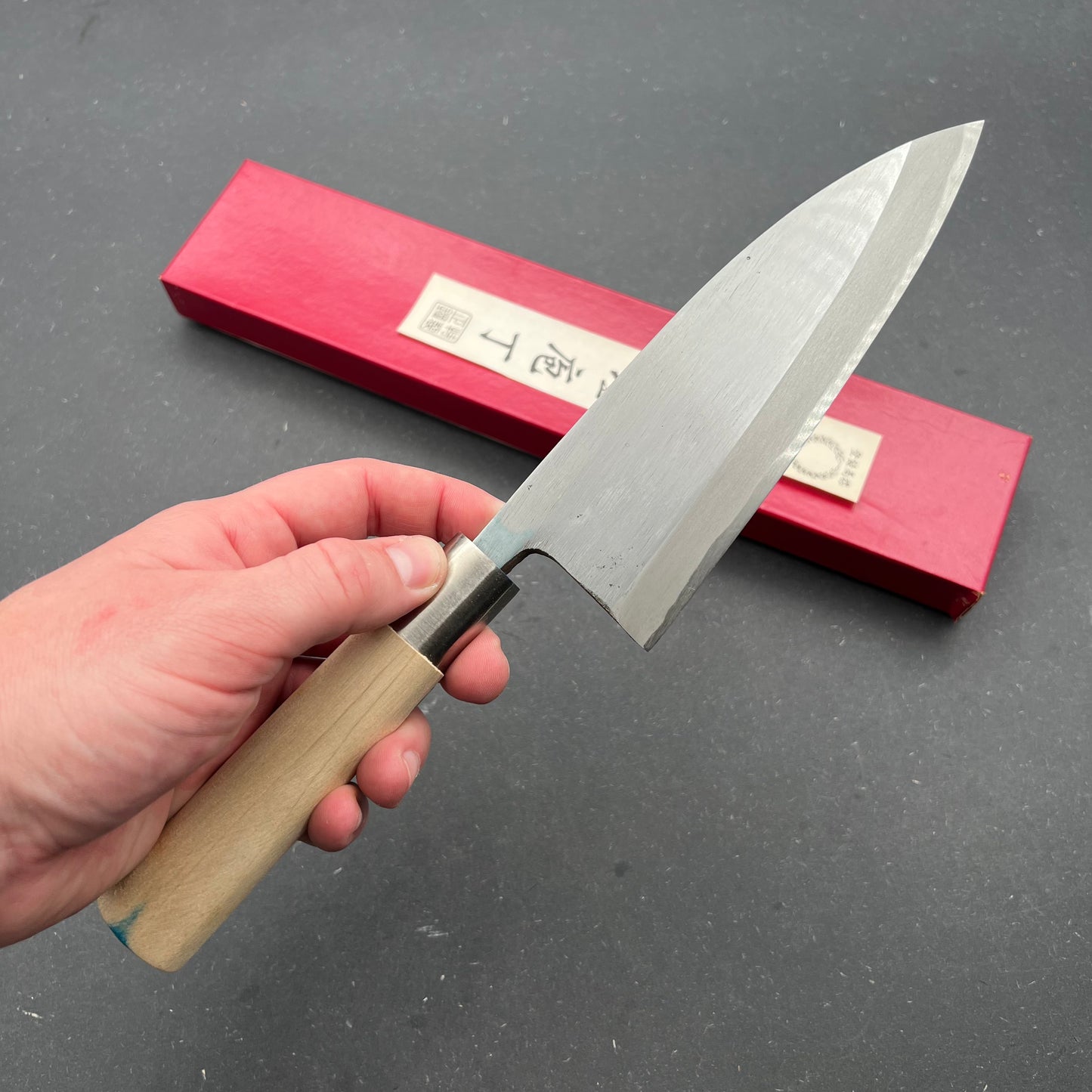 Genkane Sakai Deba 165mm carbon