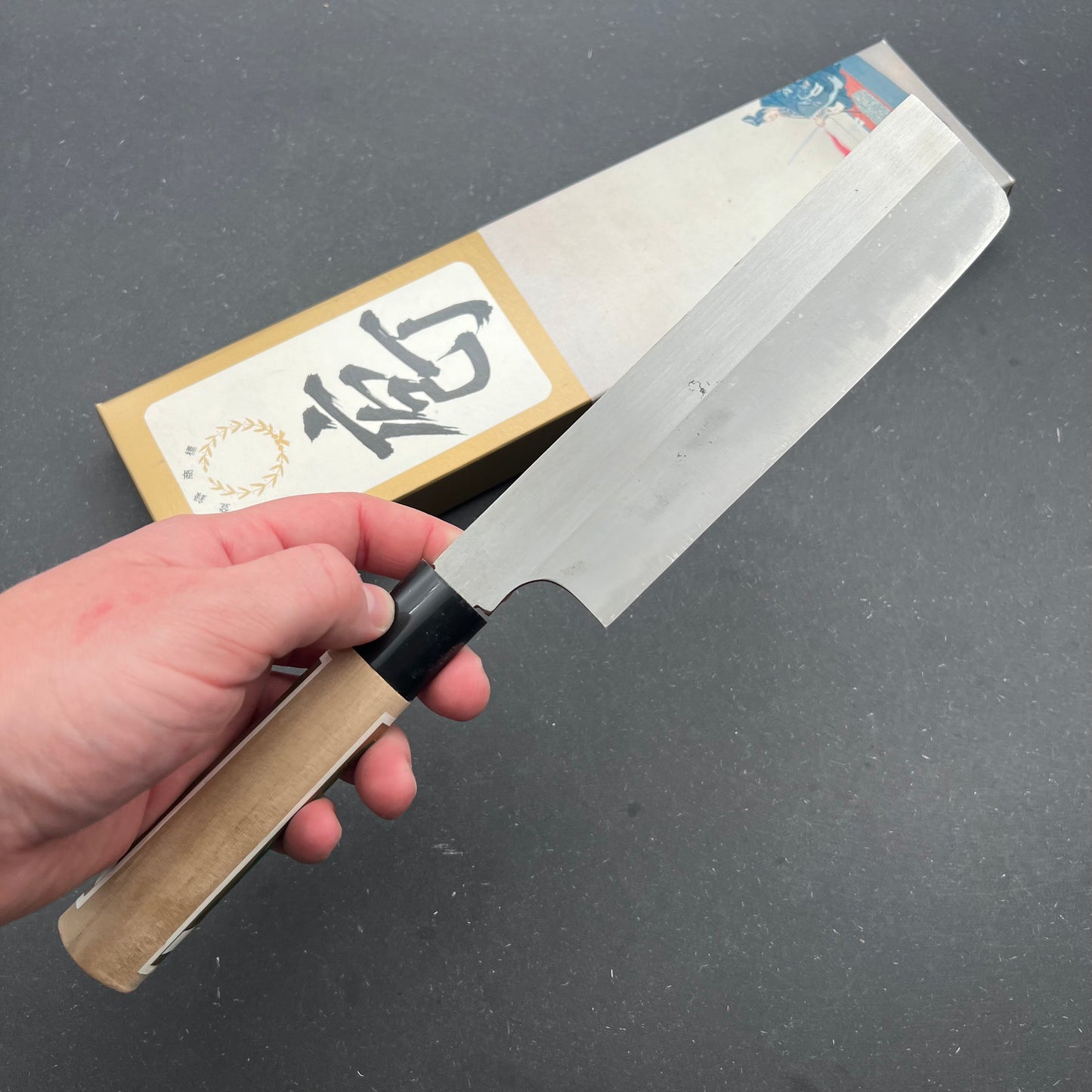Kajimata Nakiri 170mm carbon