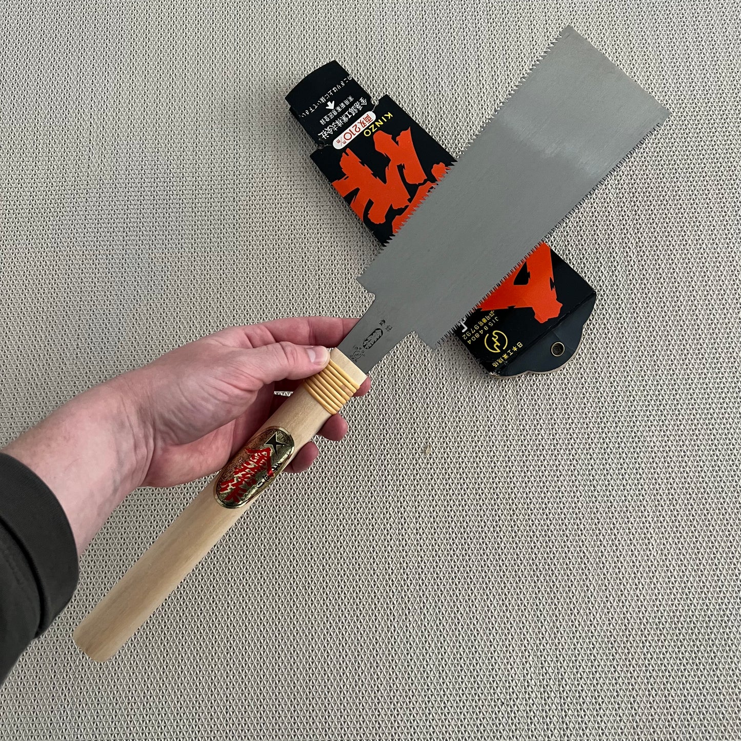 Kinzo Nokogiri Ryoba 210mm carbon